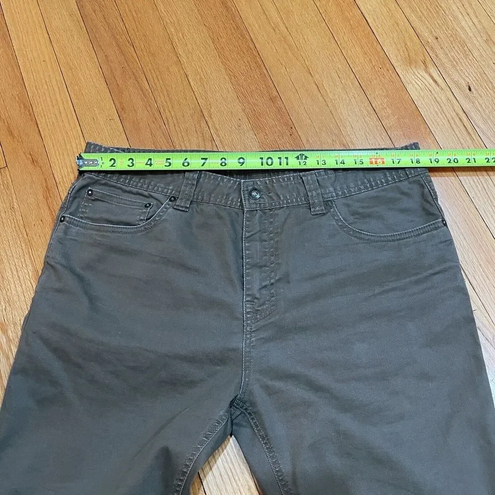 Prana Bridger Pants Mens Size 36 x 32 Slim Fit Brown Style M4BD32315 Excellent - Picture 9 of 14